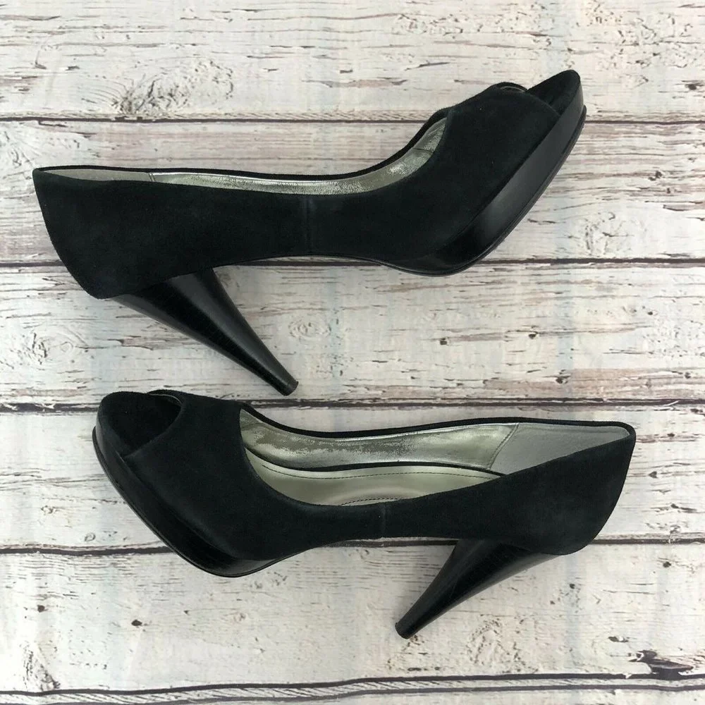Style &‎ Co. Peep Toe Platform Heel - Size 6 (see measurements)